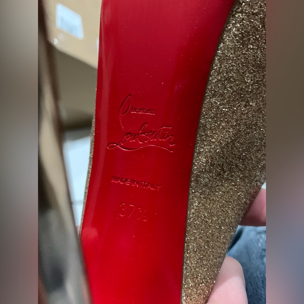 Christian Louboutin Dafsling 160 Glitter Pumps
